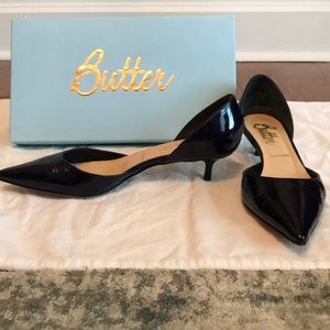 Butter Kitten Heels Shoes 7.5
